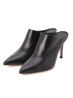 FABIO RUSCONI ポインテッドミュール/ブラック(019)