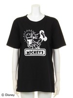 MICKEY/To goTシャツ/ブラック