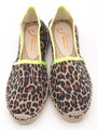【GAIMO ESPADRILLES】ANIMAL ESPADRILLE/AMARILLO FLU