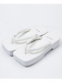 【IKUMI】GETA/WHITE