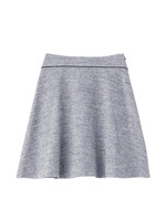 コイルヤーンツイードスカート/グリーン系(421)