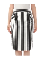 ストライプチョークスカート/ブラック(319)