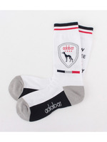 配色エンブレム調柄ソックス/ネイビー(193)