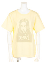 FACE S/S BIG TEE/YELLOW