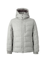 ウールサキソニーダウンブルゾン/グレー(012)