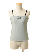 サイドレースベアトップ/ミント