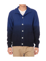 ハイネックコットンニットカーディガン/ホワイト(401)