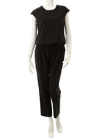 【Edit Sheen】タックイージーオールインワン/アイボリー