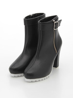 【GDS】 タンクソールショートブーツ/ミックス