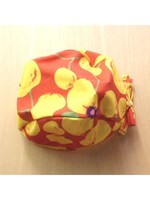 チェリープリントスイムキャップ/イエロー