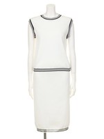 ラインニットセットアップ/キャメル