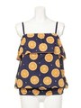 FRUITS TUBE TOP/BLACK