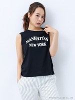 MANHATTANノースリ/TOPS/クロ