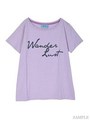 WanderLust ロゴTシャツ/モカ