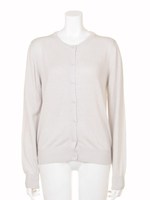 summerノーカラーカーデ/グレー