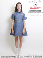 【Little sunny bite×Hello kitty】hello kitty dress/INDIGO