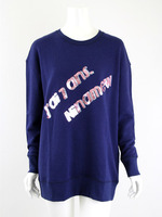 スパンコールロゴ  トップス/WH