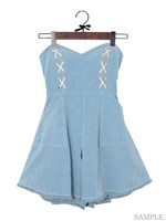 スピンドルコンビネゾン/ピンク