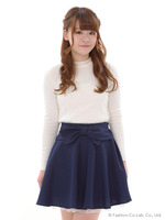 アイラブリボンスカート/ライトブルー