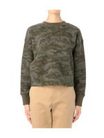 カモフラスウェットプルオーバー/オリーブグリーン(126)