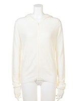 ライトKnitパーカー/BLK