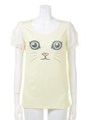 Catbon Puff T/Yellow