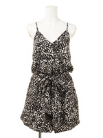 キャミコンビネゾン/ブラック