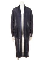 ニットロングカーデ/BEIGE