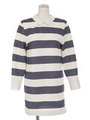 Bordershirtsone-piece/GRAY