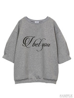 【NINE】ダンボールニットTOPS/TOPグレー