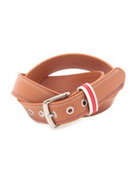 ステッチ配色ベルト/イエロー(032)