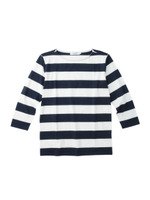 ボーダーコットンカットソー/オレンジ系(565)