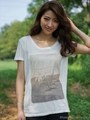 BOHEMIAN TRIP PHOT Tシャツ/オフホワイト