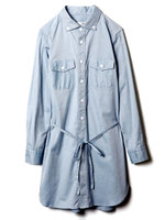 Luna B.D Shirt Dress/BEIGE