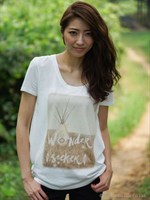 Wonder Seeker Phot Tシャツ/オフホワイト