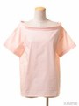 コットンシンプルブラウス/PK