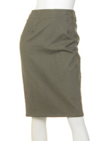 シンプルペンシルスカート/デニム