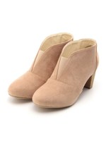 フロントゴアブーティ/ベージュ