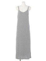 BACKクロスシンプルマキシOP/T.GRY