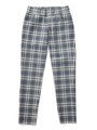 TARTAN PLAID SKINNY PANT/GREEN