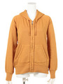【定番】L9089ソフトヴィンテージ裏毛Zip upパーカ/マスタード