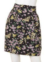 オリジナルヴィンテージ小花スカート/赤