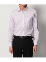 ダイヤドレスシャツ/ライトパープル(081)