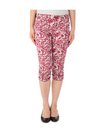 ツイルギャザークロップドパンツ/ピンク系(673)