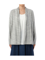 杢調トッパーカーディガン/グレー系(312)