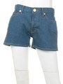 LOGO POCKET SHORTS/LtINDIGO