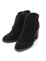 Stilmoda スエードフリンジブーツ/ブラック