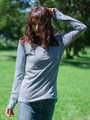 TOPボーダーTシャツ/ベージュ