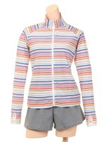 【CALIFORNIA SHORE】ボーダータンキニ4点セット/ホワイト