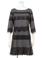 オーバーチュールレースワンピ/GY